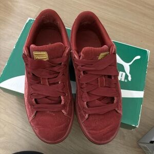 Puma Burgundy Sneakers